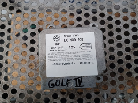 Calculator airbag 1J0909609 Volkswagen VW Golf 4 [1997 - 2006] Hatchback 5-usi 1.4 MT (75 hp)