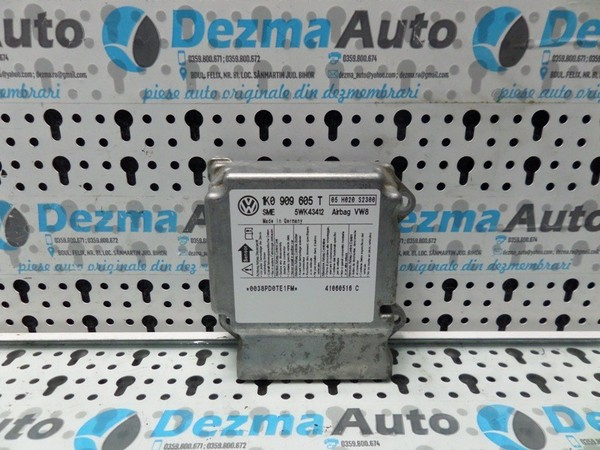 Calculator airbag 1K0909605T, Skoda Octavia 2, 1.9 tdi