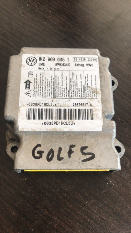 Calculator Airbag 1k0909605t Volkswagen GOLF V