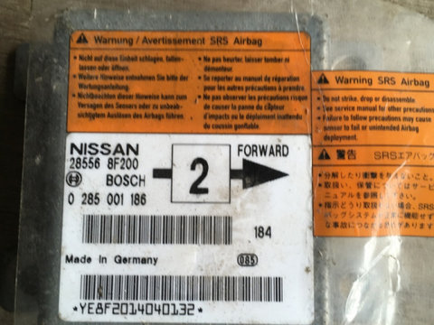 Calculator airbag 285568F200, 0285001186 Nissan Terrano...