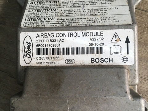 Calculator airbag 2T1T14B321AC Ford Tourneo connect 1,8 tdci an 2007