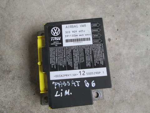 Calculator airbag 3C0909605J Passat B6 2005 2006 2007 2008 2009