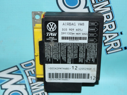 Calculator airbag 3C0909605J Volkswagen Passat B6 [2005 - 2010]