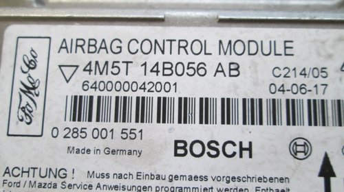 Calculator airbag 4M5T-14B056-AB Ford Fo