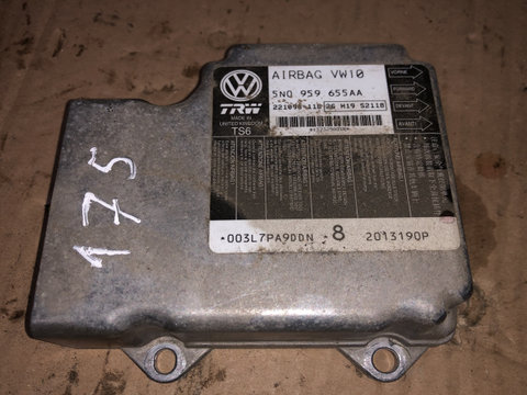 Calculator airbag 5N0959655AA Volkswagen VW Passat B7 [2010 - 2015] Variant wagon 5-usi 2.0 TDI (140 hp) CFFB GRI LA7W