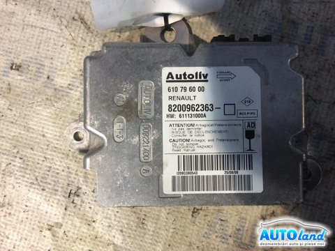 Calculator Airbag 8200962363 Renault CLIO III BR0/1,CR0/1 2005