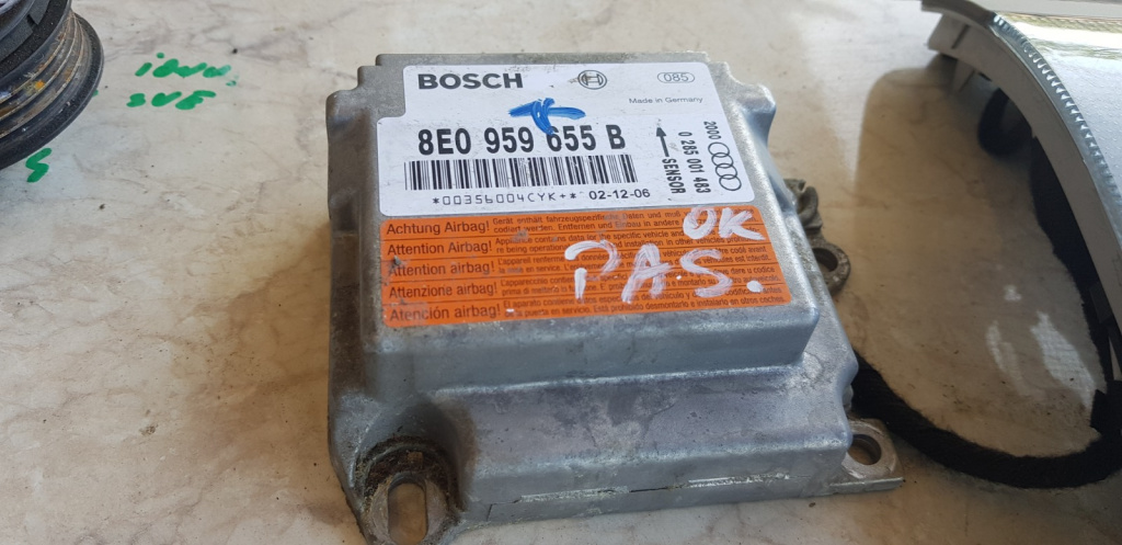 Calculator airbag 8e0959655B Vw passat b5.5 2000-2004 1.9 tdi diesel