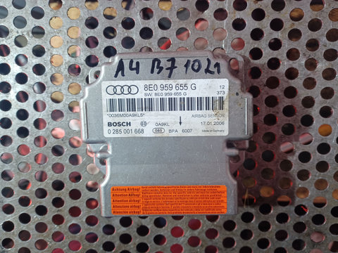 Calculator airbag 8E0959655G Audi A4 B7 [2004 - 2008] Avant wagon 5-usi 2.0 TDI MT (140 hp)