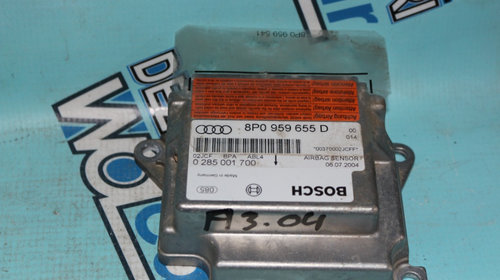 Calculator airbag, 8P0959655D, Audi A3 (