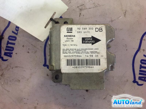 Calculator Airbag 90569350 Opel VECTRA B 36 1995-2002