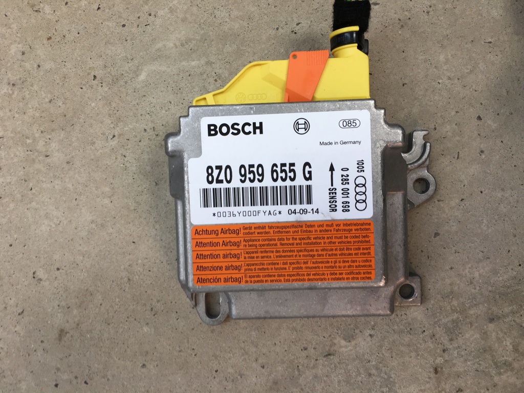 Calculator airbag Audi A2 8Z0959655G 8Z0 959 655 G 0285001698 0 285 001 698