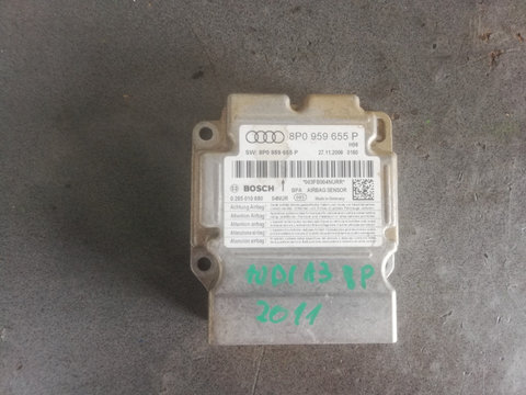Calculator airbag Audi A3 8P Hatchback 1.6 TDI 105 cai motor CAY an 2011 cod 8P0959655P