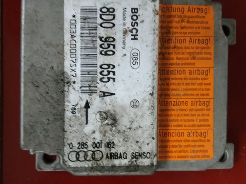 Calculator airbag Audi A4 2000, cod piesa 8D0959655A ; 0285001162