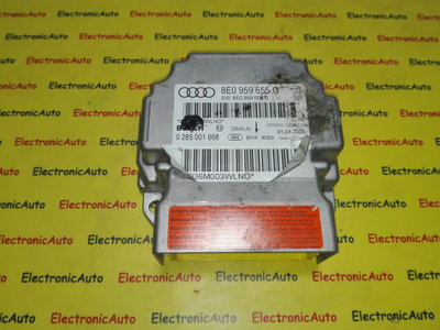 Calculator airbag Audi A4 8E0959655G, 0285001668