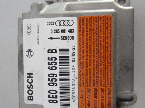 Calculator airbag Audi A4 (8E5, B6) avant model 2001 2002 2003 2004 8E0959655B 0285001483