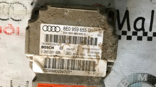 Calculator airbag Audi A4 B7 cod 8E09596
