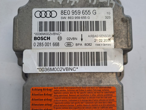 Calculator Airbag Audi A4 B7 - COD 8E0959655G