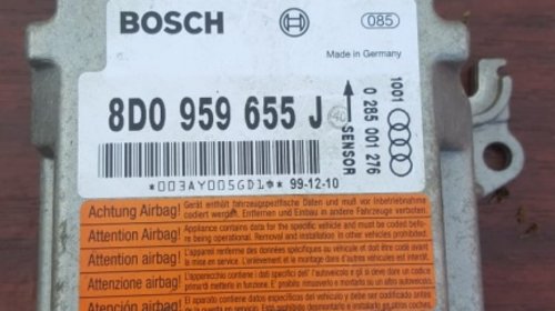 Calculator airbag Audi A4 cod 0285001276