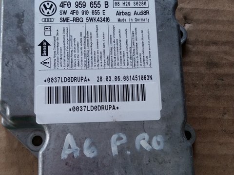 Calculator airbag Audi A6 cod produs : 4F0 959 655 B 4F0959655B