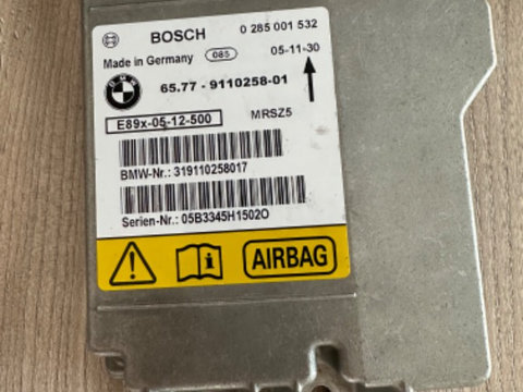 Calculator airbag BMW cod 0 285 001 532 / 65.77-9110258-01