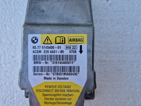 Calculator Airbag  BMW E61 LCI cod 9145400