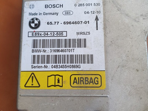 Calculator airbag bmw seria 1 e90 e91 e87 e81