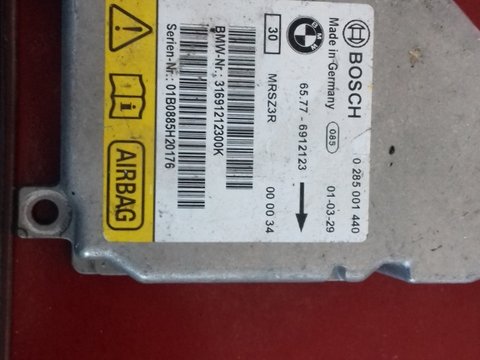 Calculator airbag BMW Seria 3 E46, cod piesa 0285001440 ; 65776912123