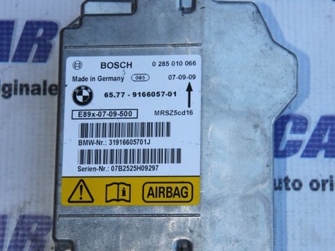 Calculator airbag BMW Seria 3 E90 / E91 cod: 6577-9166057-01 model 2007