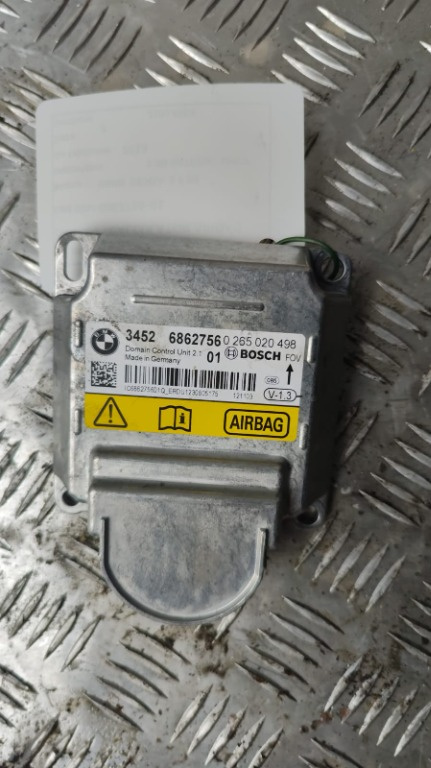 Calculator airbag BMW seria 3 F30 2.0 D 184Cp / 135kw cod motor N47D20C , transmisie manuala , an 2013 cod 686