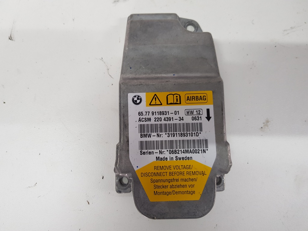 Calculator airbag BMW Seria 5 E60 65.77 9118931-01 / 65779118931-01