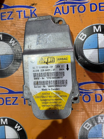 Calculator Airbag BMW Seria 5 E60 65 77 9160558 01