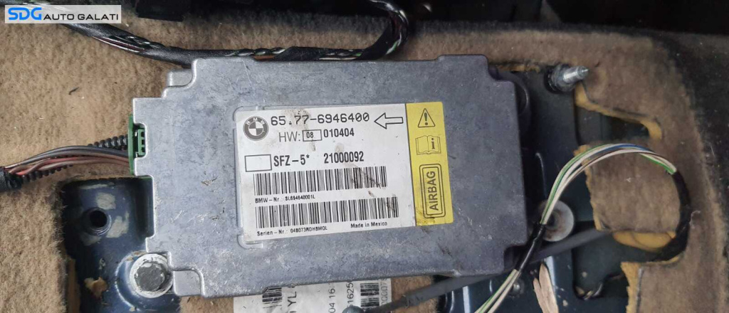 Calculator Airbag BMW Seria 5 E60 E61 2003 - 2010 Cod 6946400 65776946400 [C1270]
