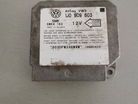 Calculator airbag Calculator airbag Volkswagen Golf 4 (1997-2005) 1J0909603 1J0909603 Volkswagen VW Golf