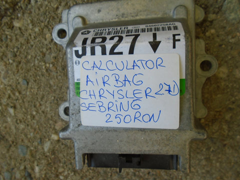 Calculator airbag chrysler sebring 2.7d