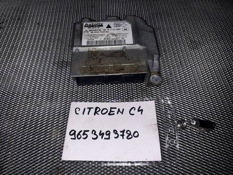 Calculator airbag Citroen C4 9653493780