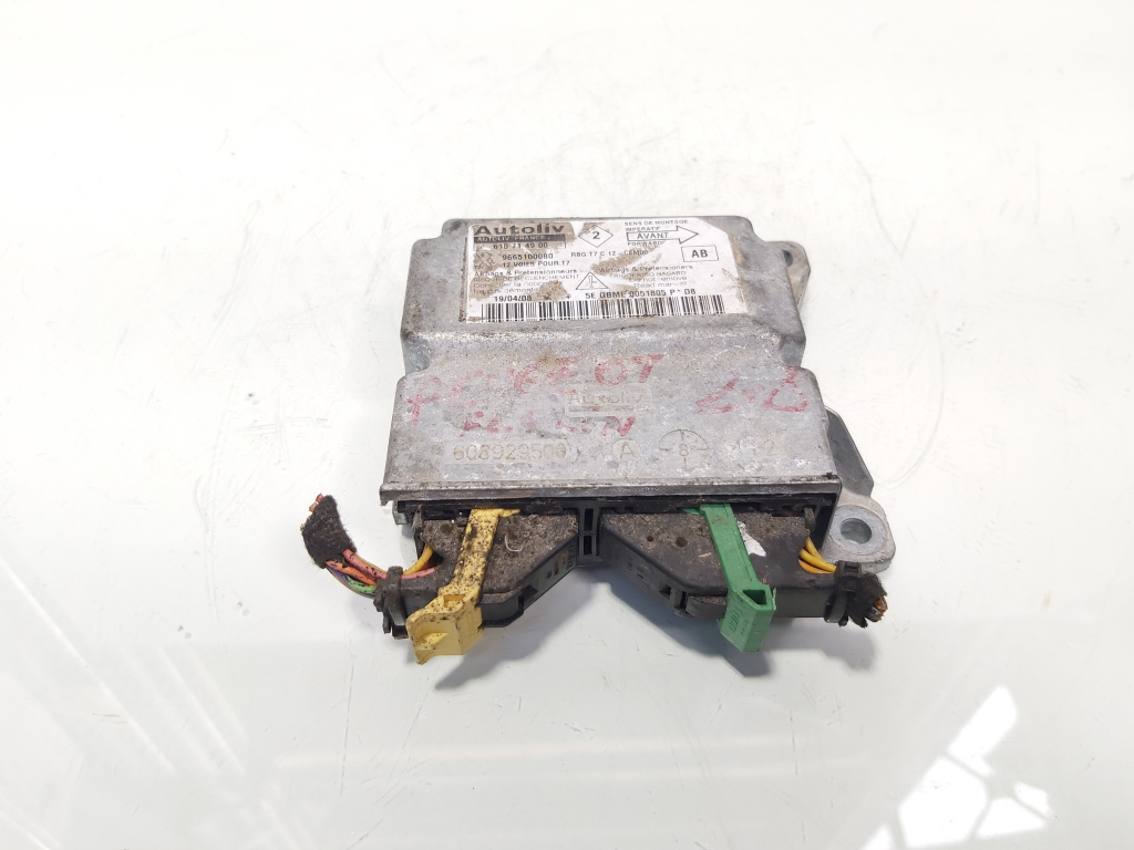 Calculator airbag, cod 9665100080, Peugeot 308 (id