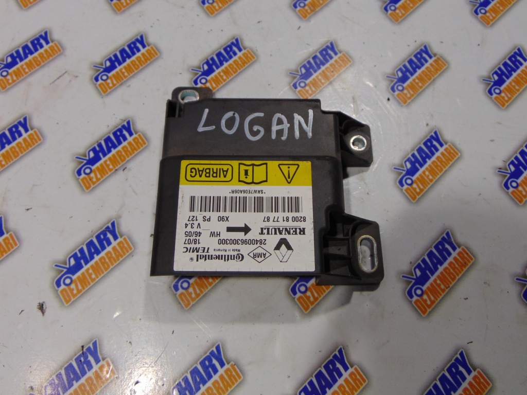 Calculator airbag cu codul 8200817787 pentru Dacia Logan