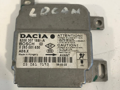 Calculator airbag dacia logan 1 2004 -2007 cod: 8200307188 A