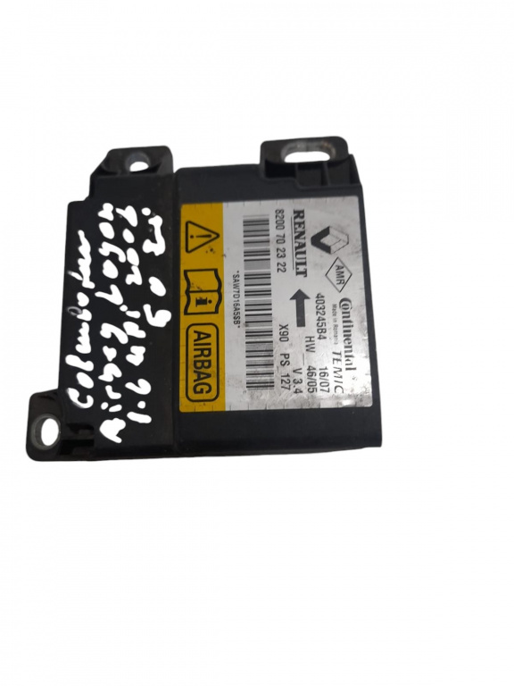 Calculator airbag Dacia Logan 1.6 mpi 2004-2008 co