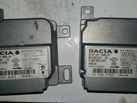 Calculator airbag Dacia Logan / Sandero, BENZINA, COD. 8200307188A / 0285001650