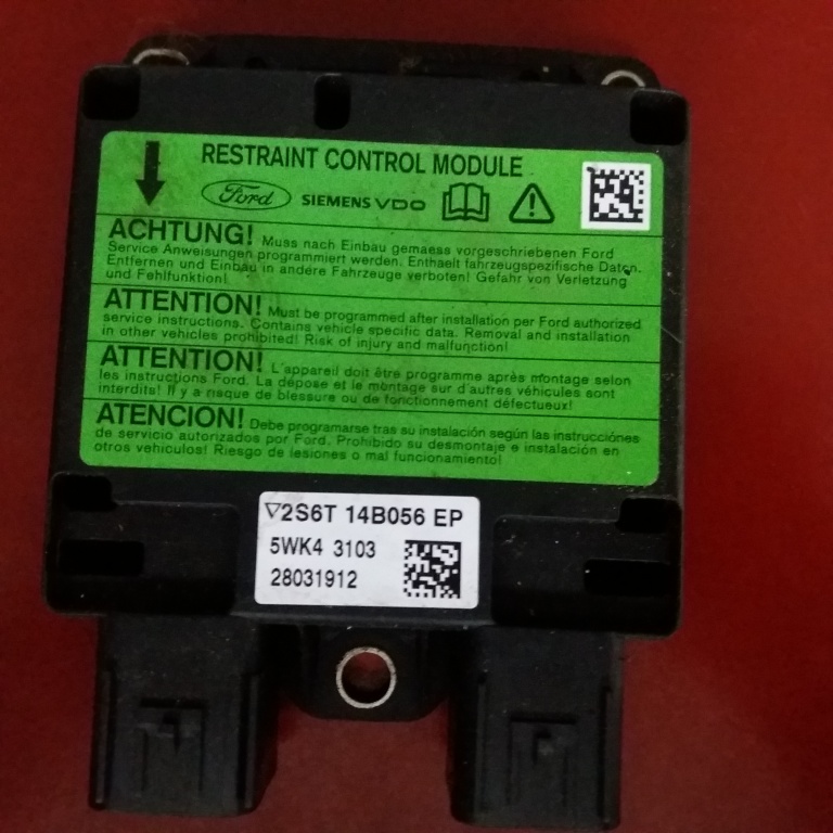Calculator airbag Ford Fiesta 2004 2S6T14B056EP