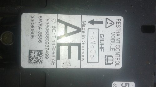 Calculator airbag Ford Transit, EURO 4, 