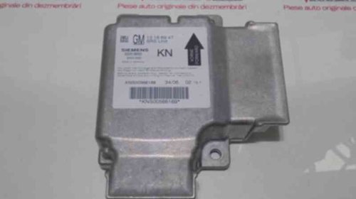 Calculator airbag, GM13186947, Opel Vect
