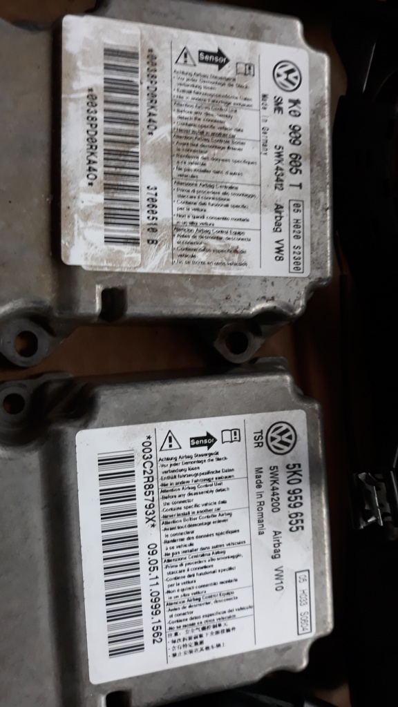 Calculator airbag GOLF 5 1K0909605T