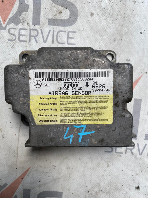 Calculator AIRBAG MERCEDES B CLASS W245 / A CLASS W169