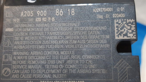 Calculator Airbag Mercedes-Benz C-Klasse