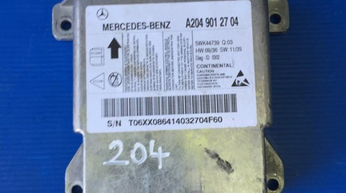 Calculator Airbag Mercedes C class w204 