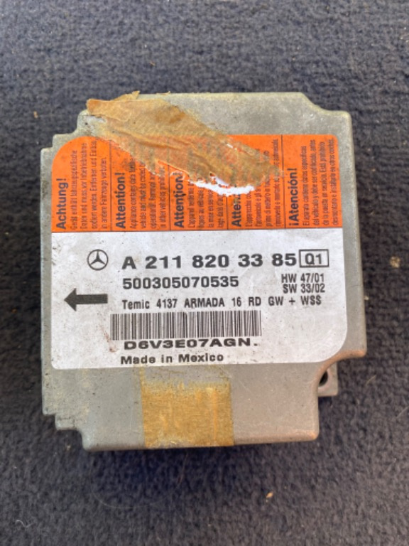 Calculator airbag Mercedes e class w211 cod a2118203385