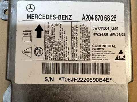 Calculator airbag Mercedes GLK.An 2011 Cod A2048706826/A204 870 68 26
