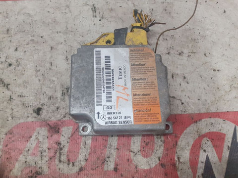 CALCULATOR AIRBAG MERCEDES ML270 CDI (W163) 2001 OEM:A1635422218.